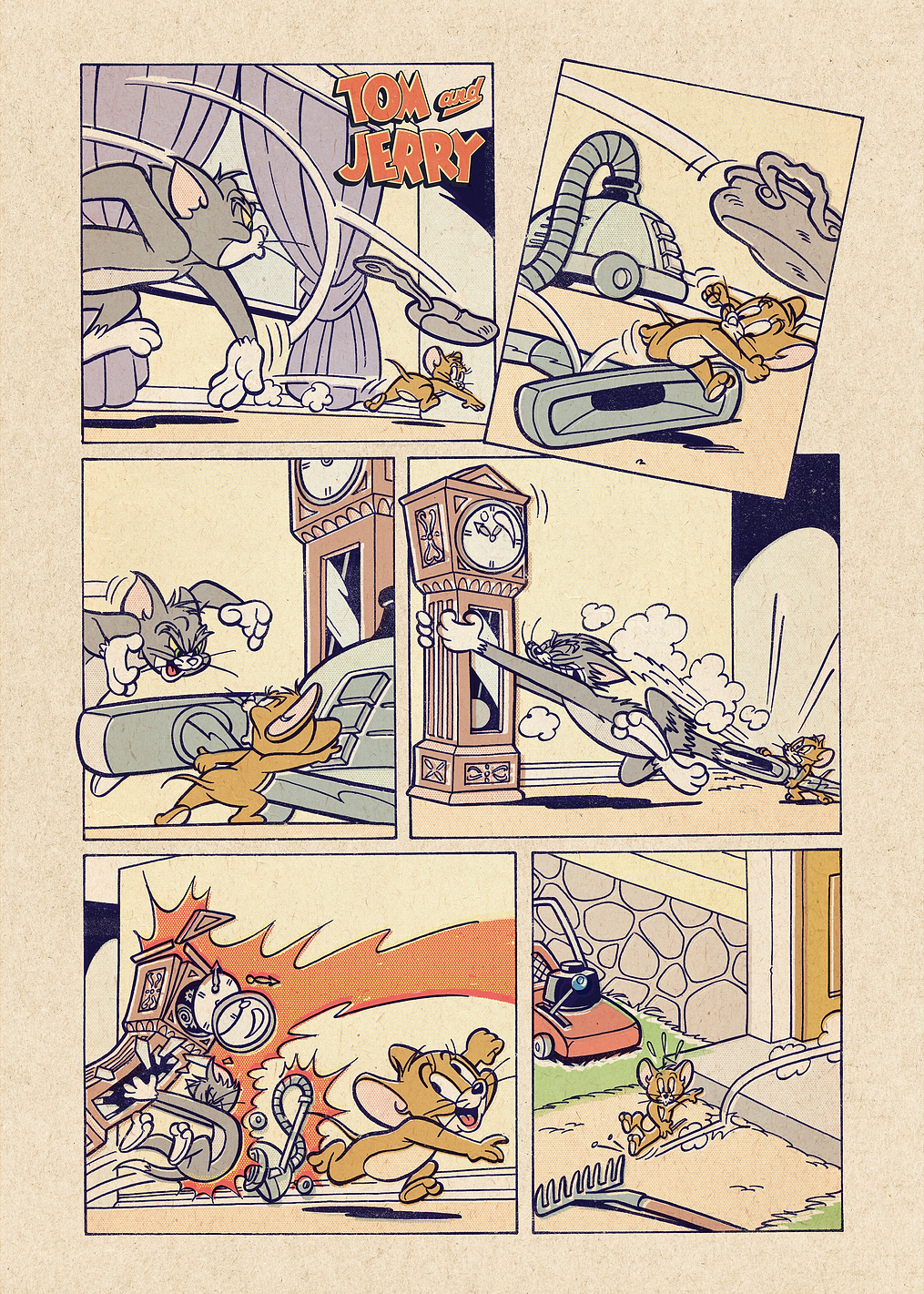 Comic 3: постер из коллекции Hanna-Barbera