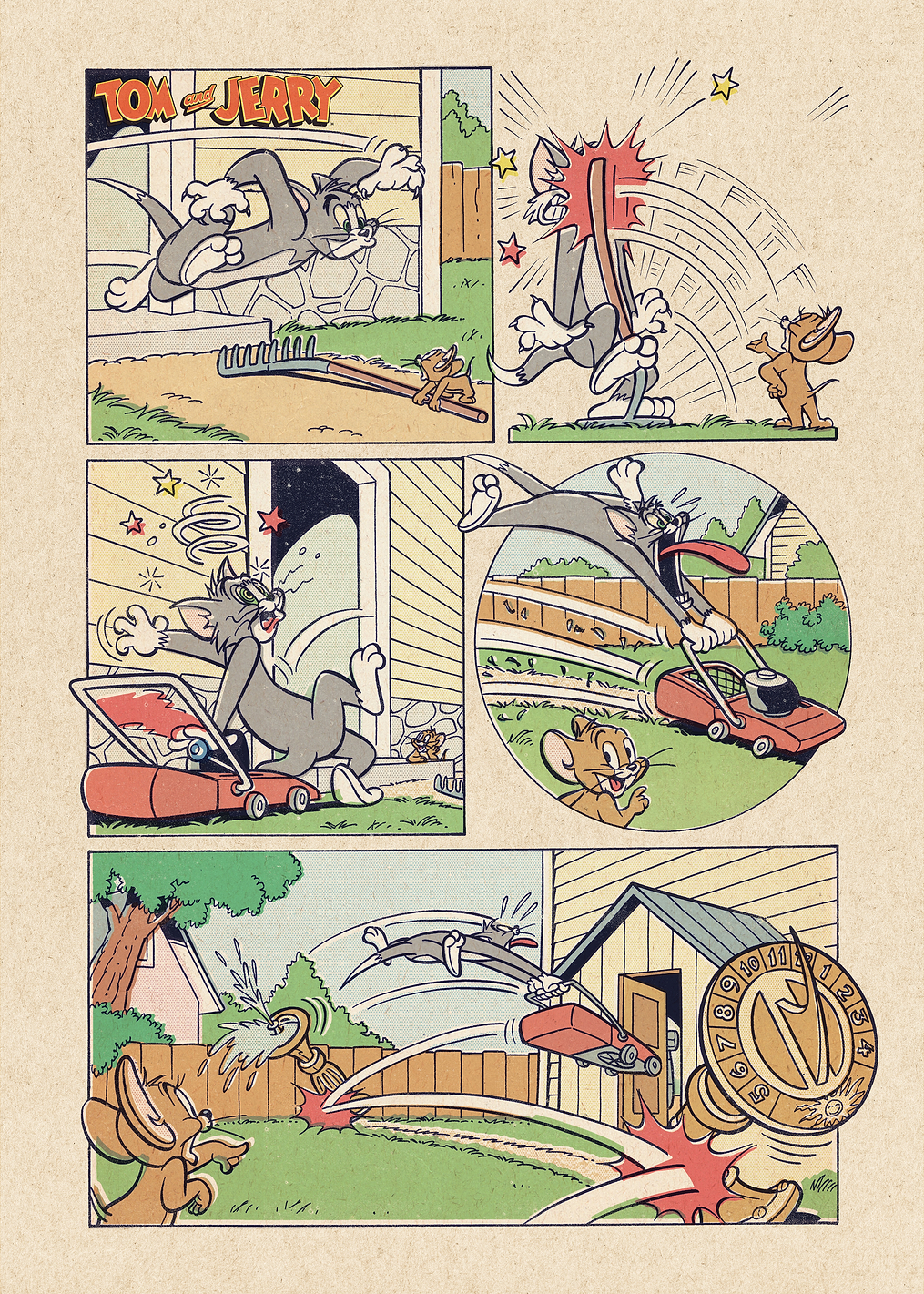 Comic 4: постер из коллекции Hanna-Barbera