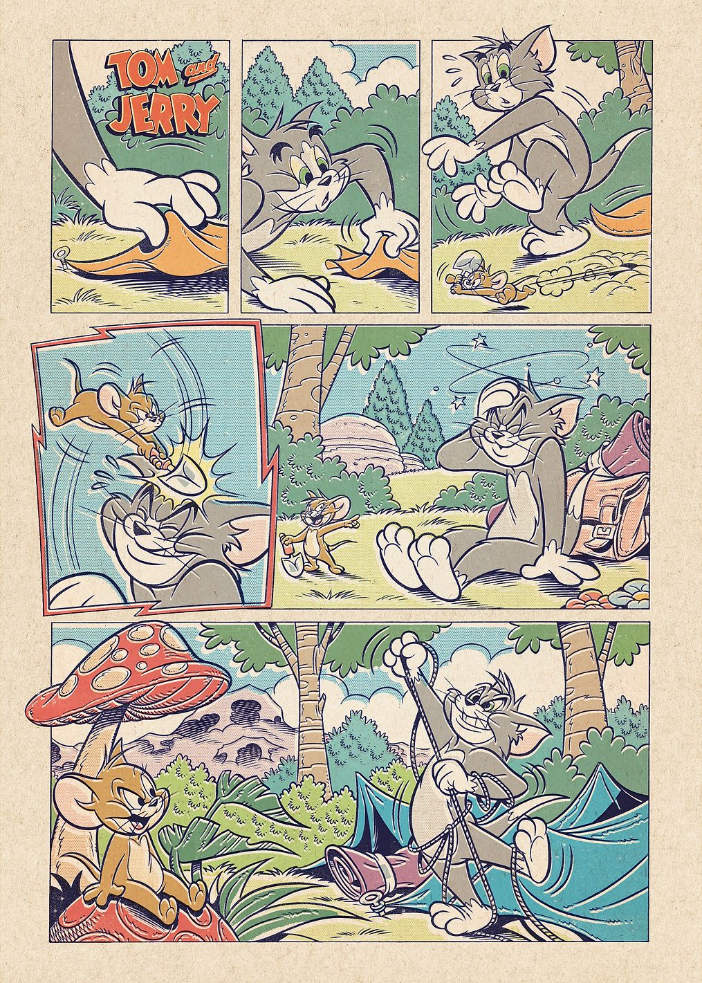 Comic 6: постер из коллекции Hanna-Barbera