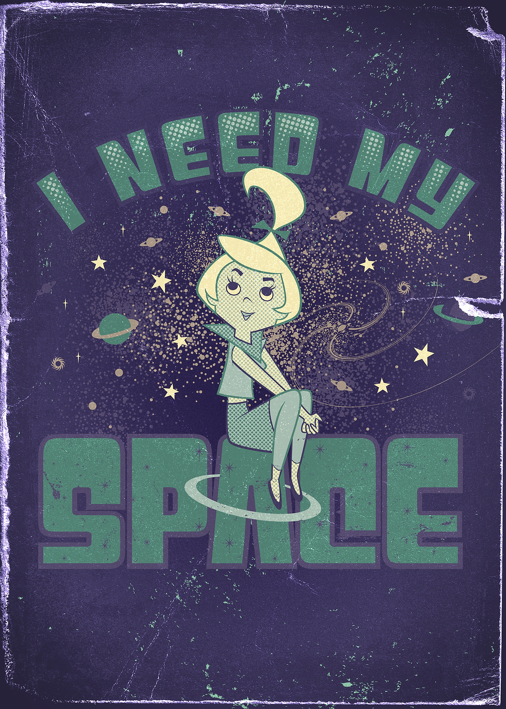 I need my Space: постер из коллекции Hanna-Barbera