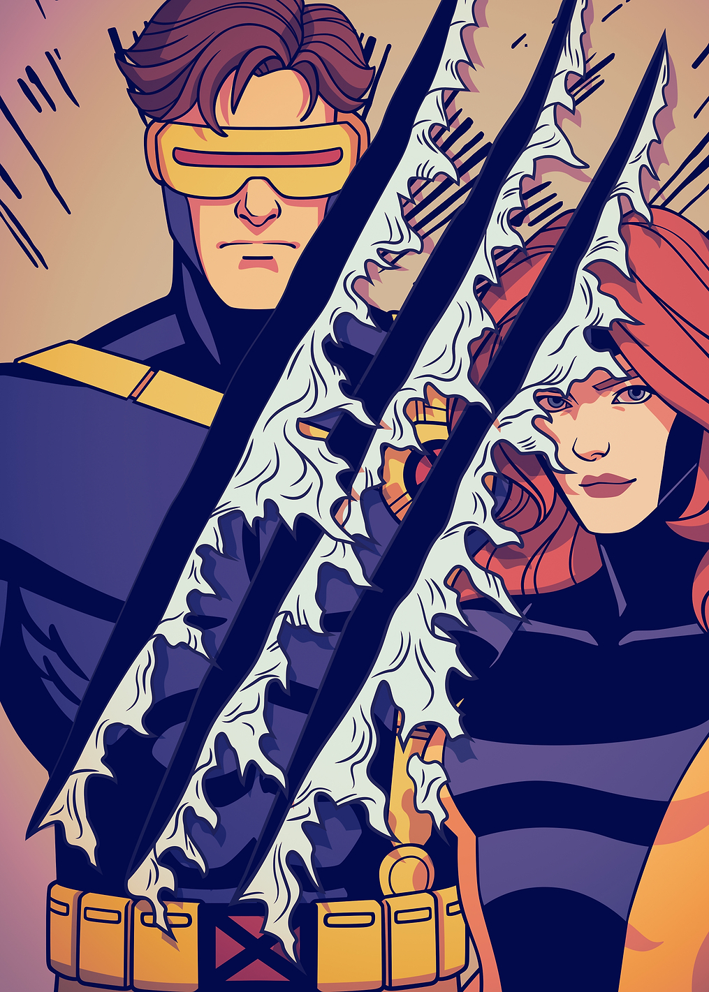 Cyclops Jean Claws: постер из коллекции Marvel