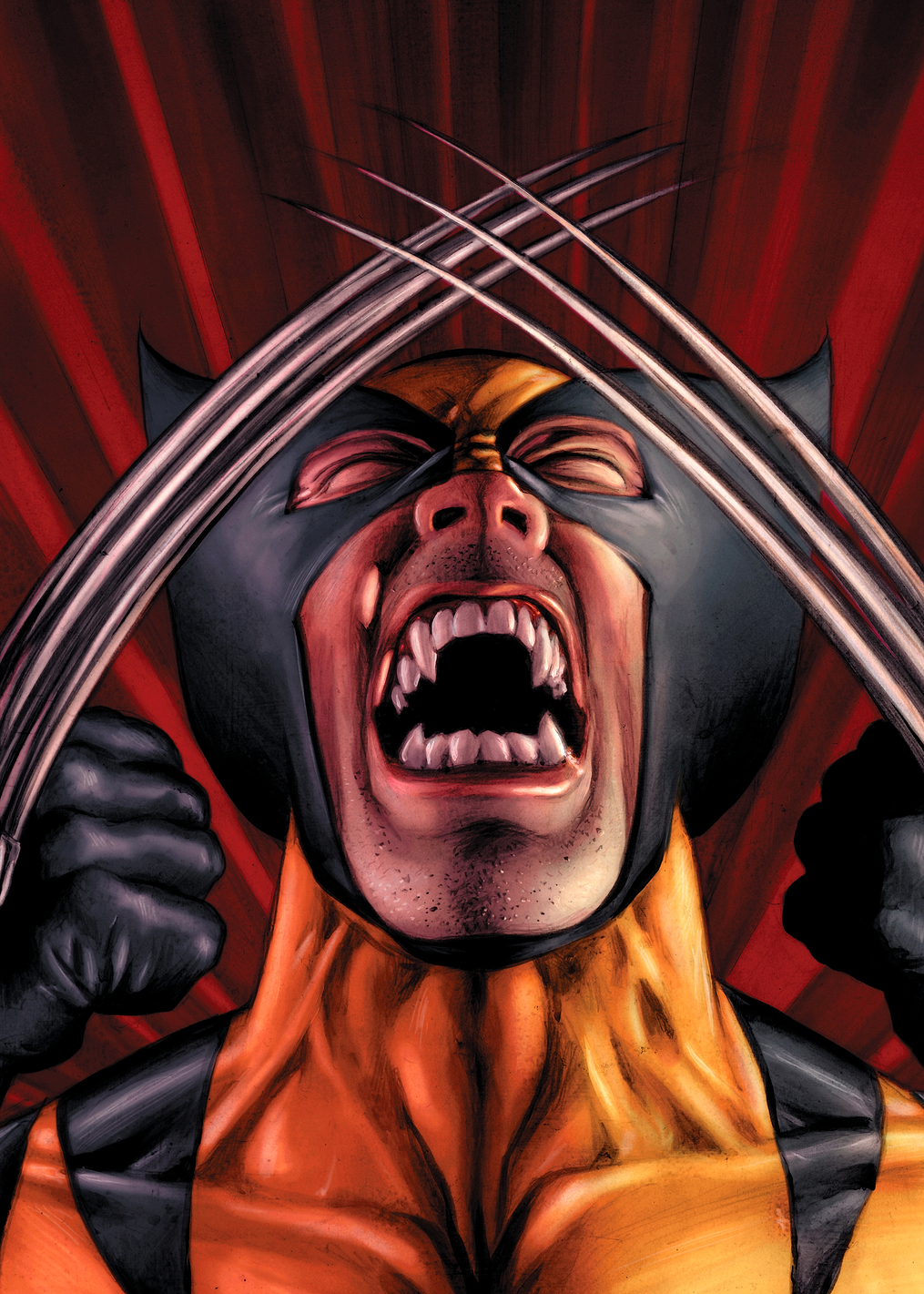 Wolverine Scream: постер из коллекции Marvel