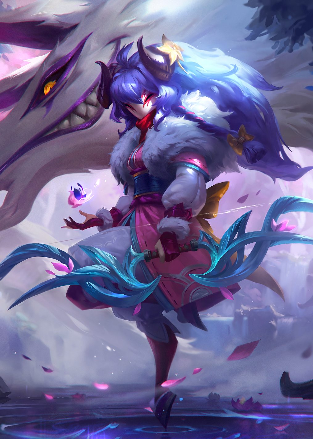 Spirit Blossom Kindred: постер из коллекции League of Legends