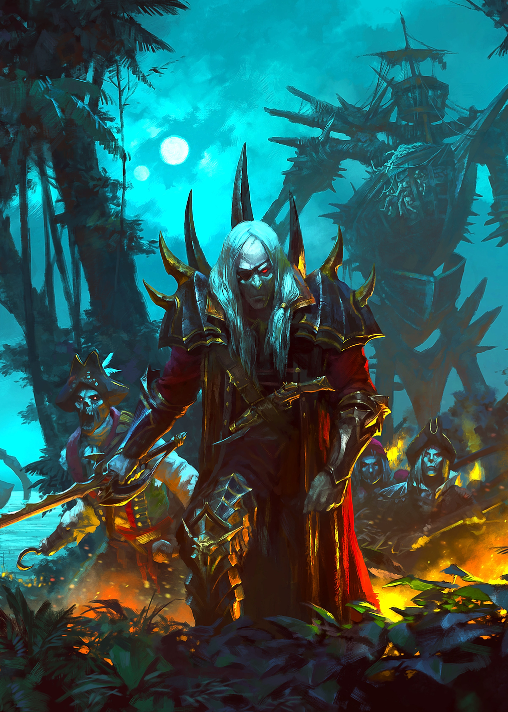 Curse of the Vampire Coast: постер из коллекции Warhammer