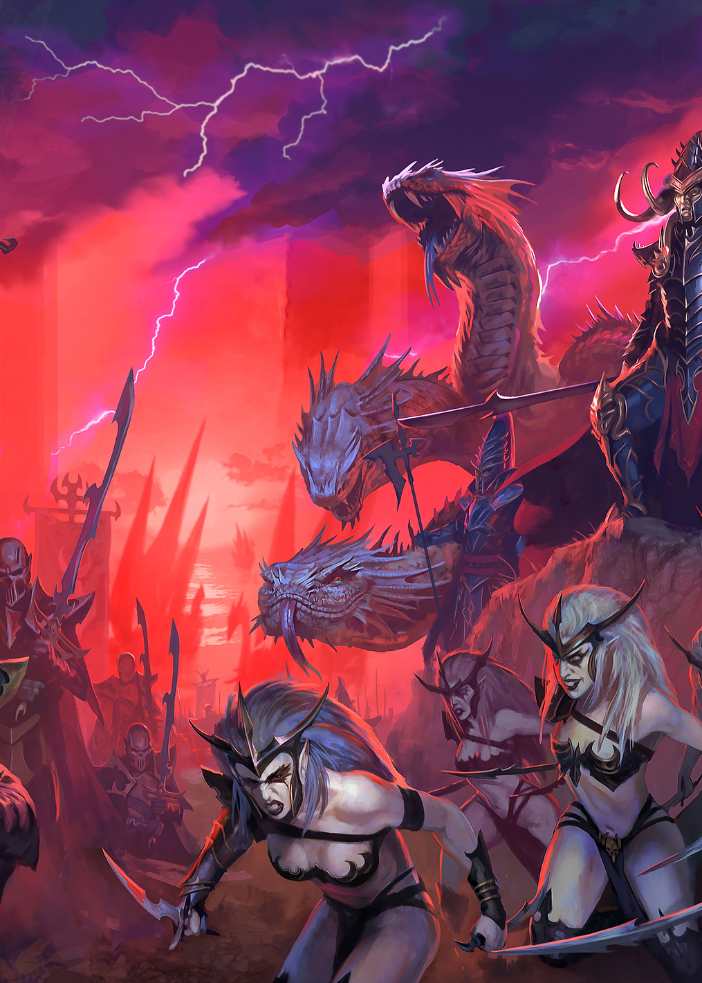 Dark Elves: постер из коллекции Warhammer