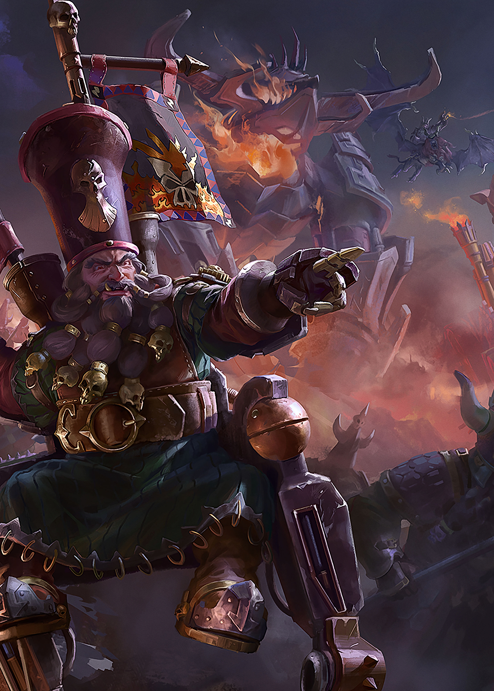 Forge of the Chaos Dwarfs: постер из коллекции Warhammer