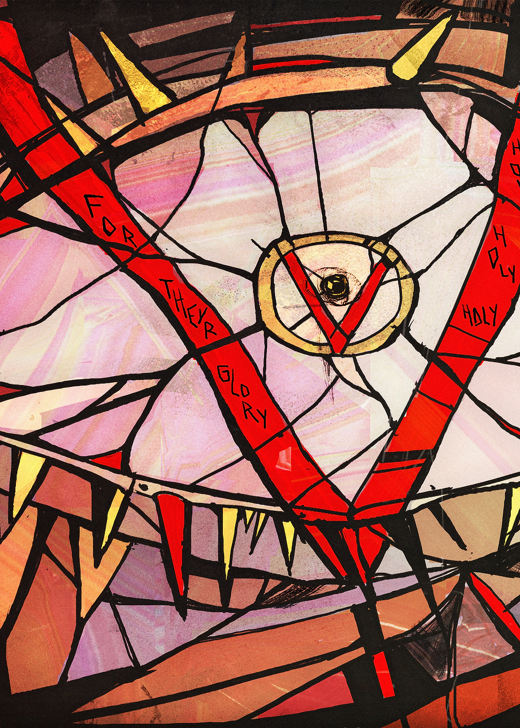 Eye Stained Glass: постер из коллекции Borderlands