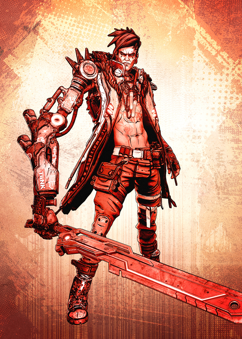 Troy Banner: постер из коллекции Borderlands