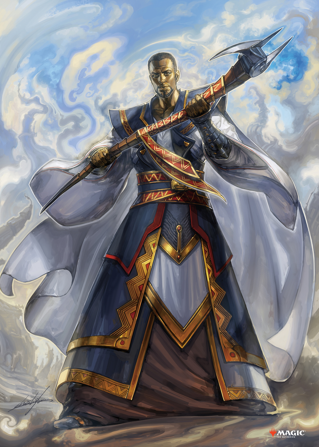 Teferi, Time Raveler: постер из коллекции Magic: The Gathering