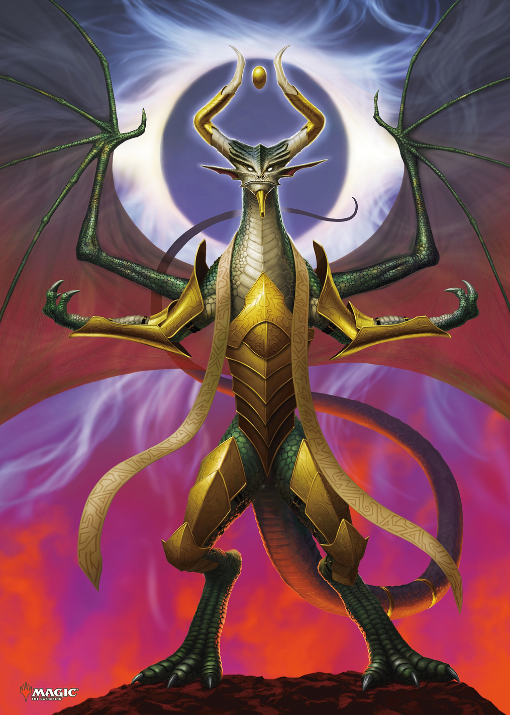 Nicol Bolas, Dragon-God: постер из коллекции Magic: The Gathering
