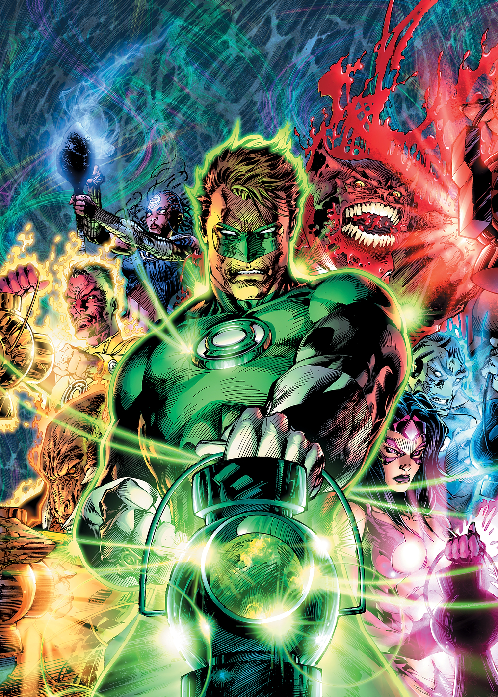 Green Lantern Vol 4 #50: постер из коллекции DC Comics