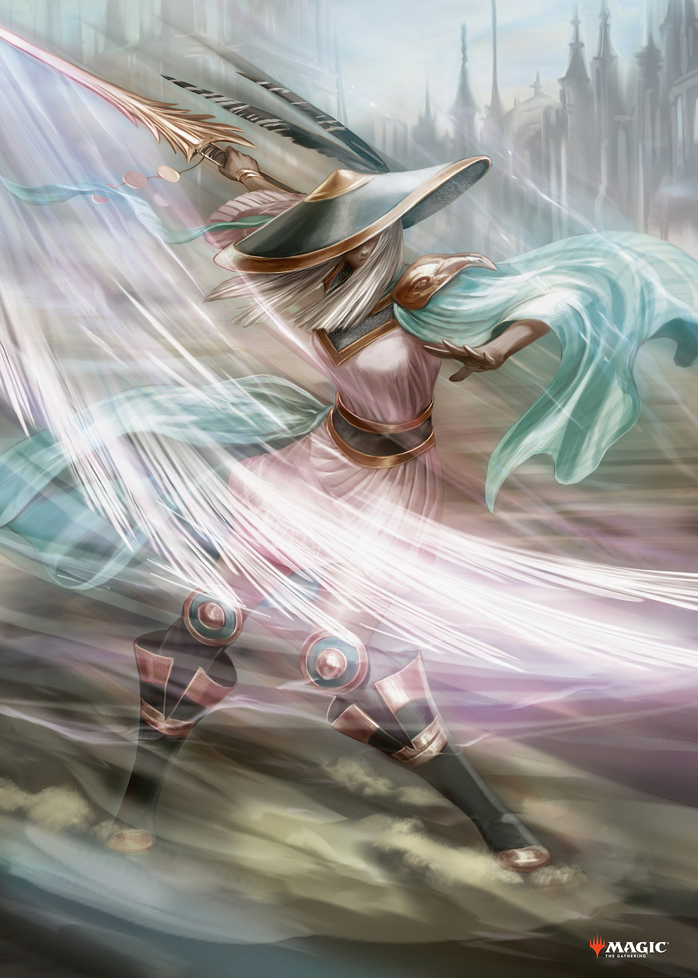 The Wanderer: постер из коллекции Magic: The Gathering