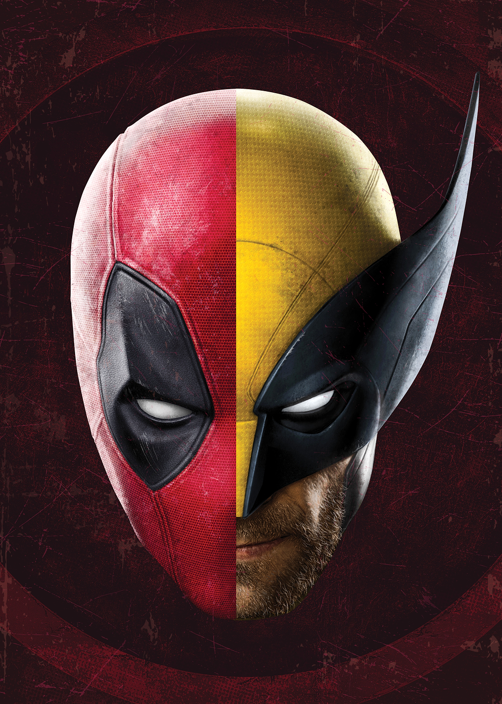 D & W Split Face: постер из коллекции Marvel