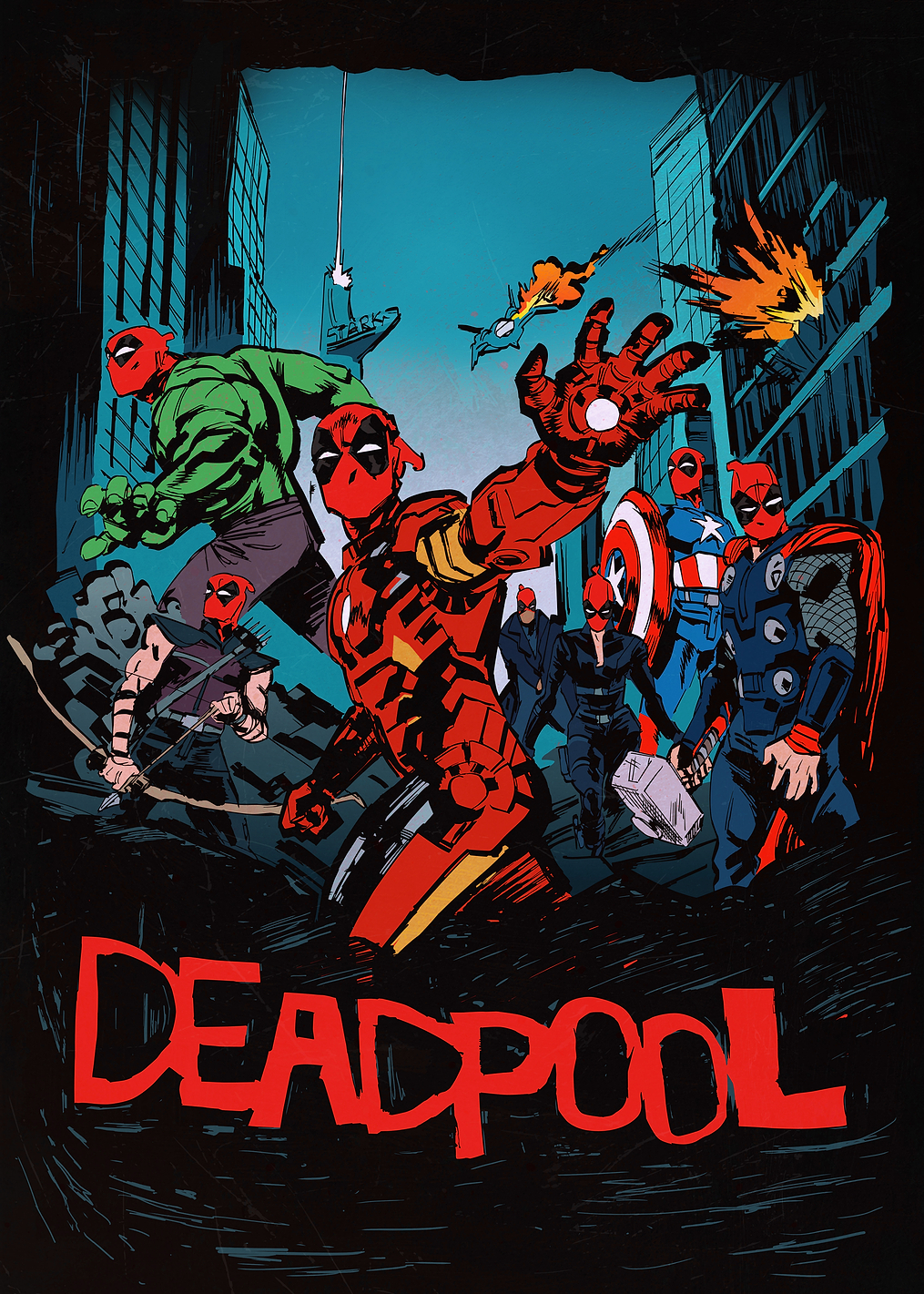 Deadpool Assemble: постер из коллекции Marvel