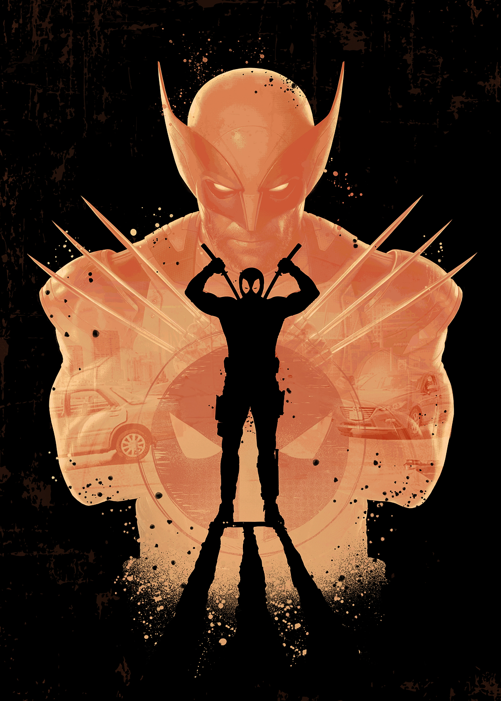 Wolverine Double Exposure: постер из коллекции Marvel