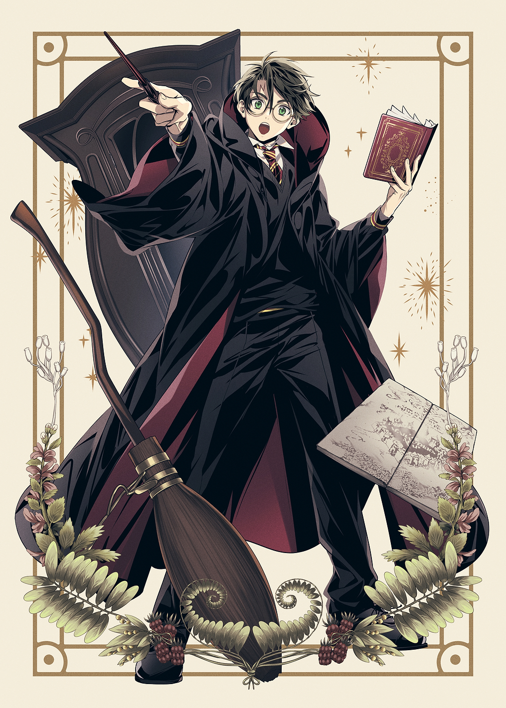 Potter Spells: постер из коллекции Wizarding World