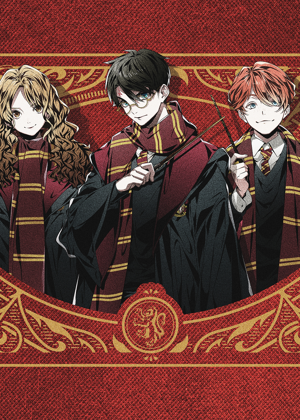 Gryffindor Trio: постер из коллекции Wizarding World