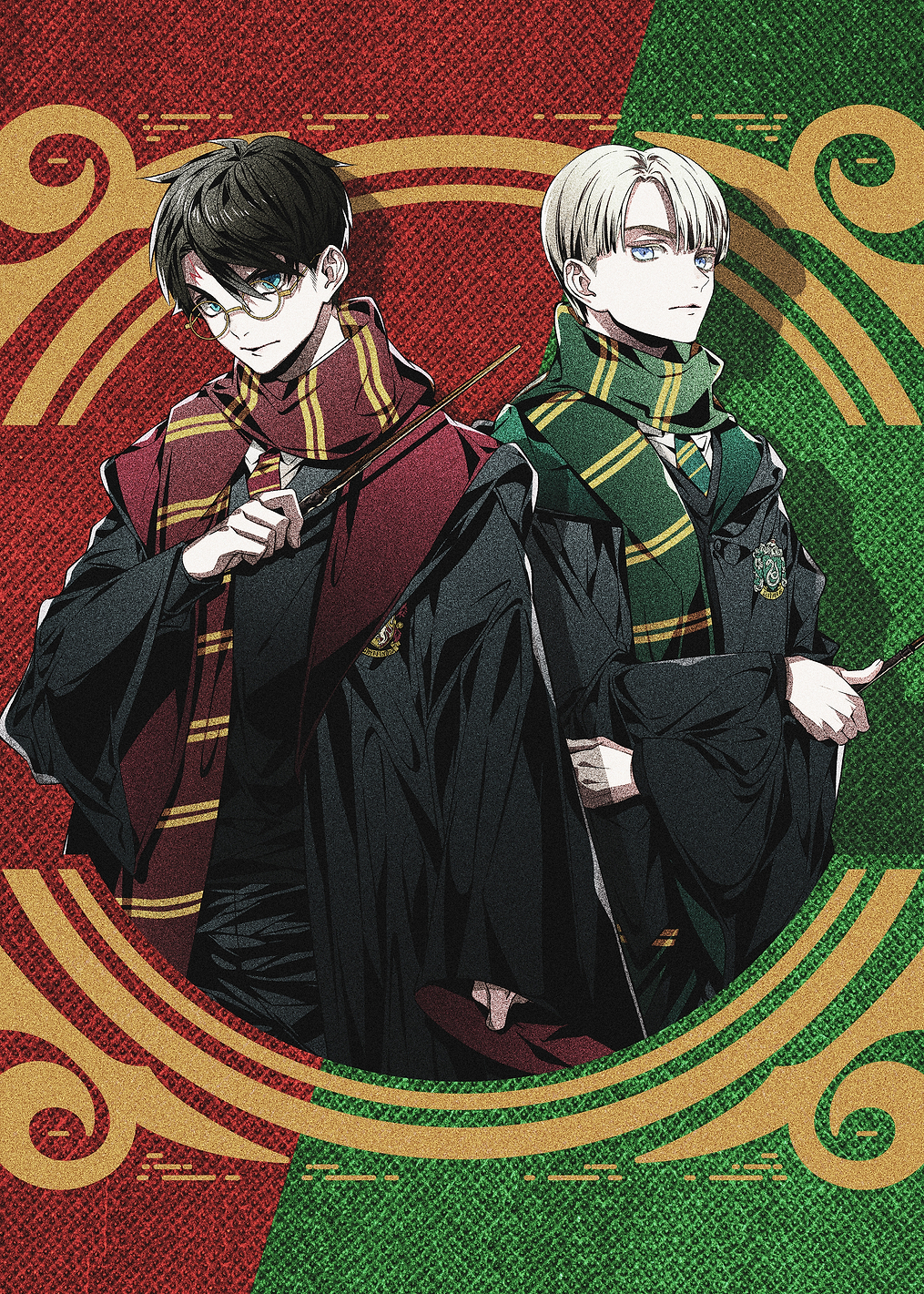 Gryffindor vs. Slytherin: постер из коллекции Wizarding World