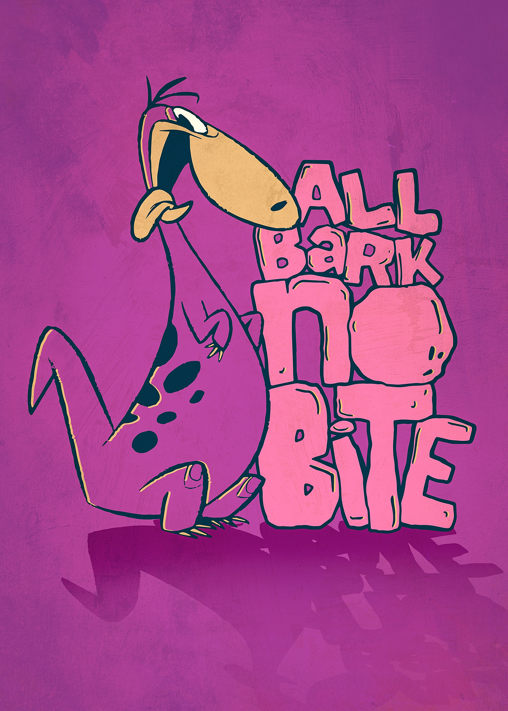 All Bark No Bite: постер из коллекции Hanna-Barbera