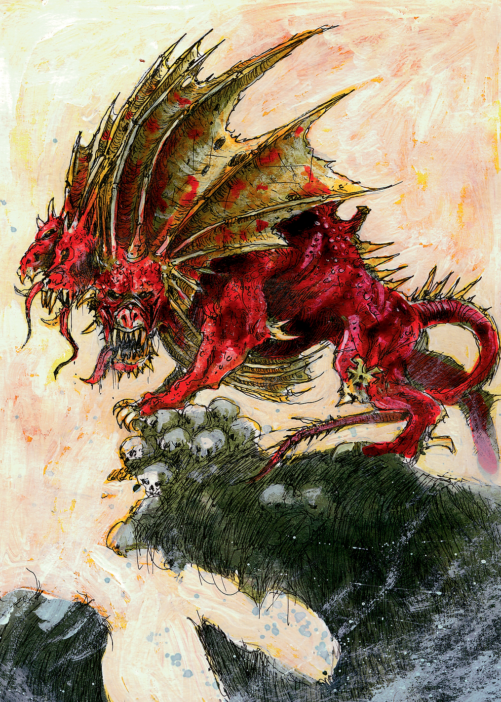 Karanak Hound of Vengeance: постер из коллекции Warhammer
