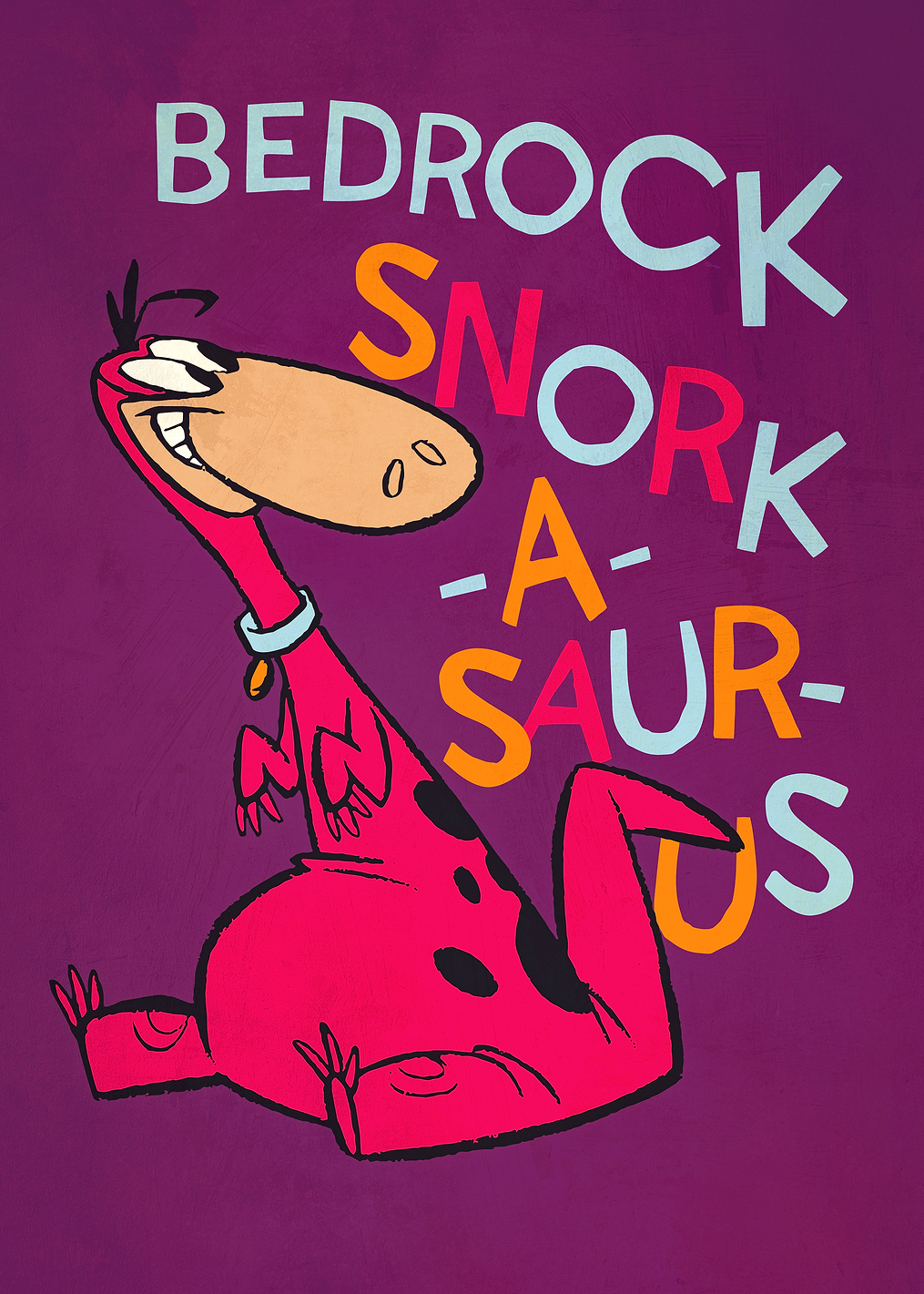 Bedrock Snork-A-Saurus: постер из коллекции Hanna-Barbera