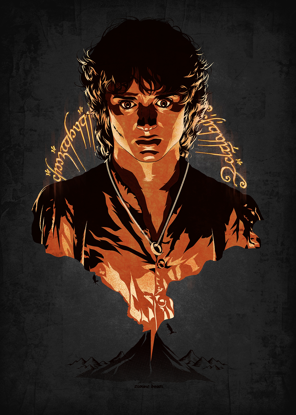 Frodo with the Ring: постер из коллекции Middle-earth