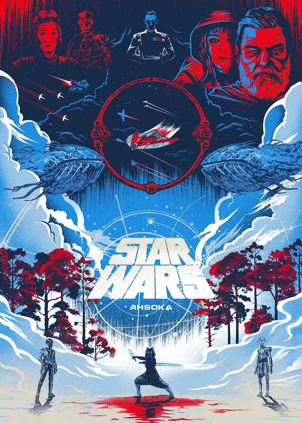Ahsoka Series Poster: постер из коллекции Star Wars