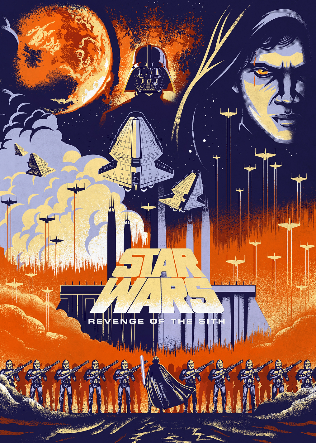 Revenge of the Sith: постер из коллекции Star Wars