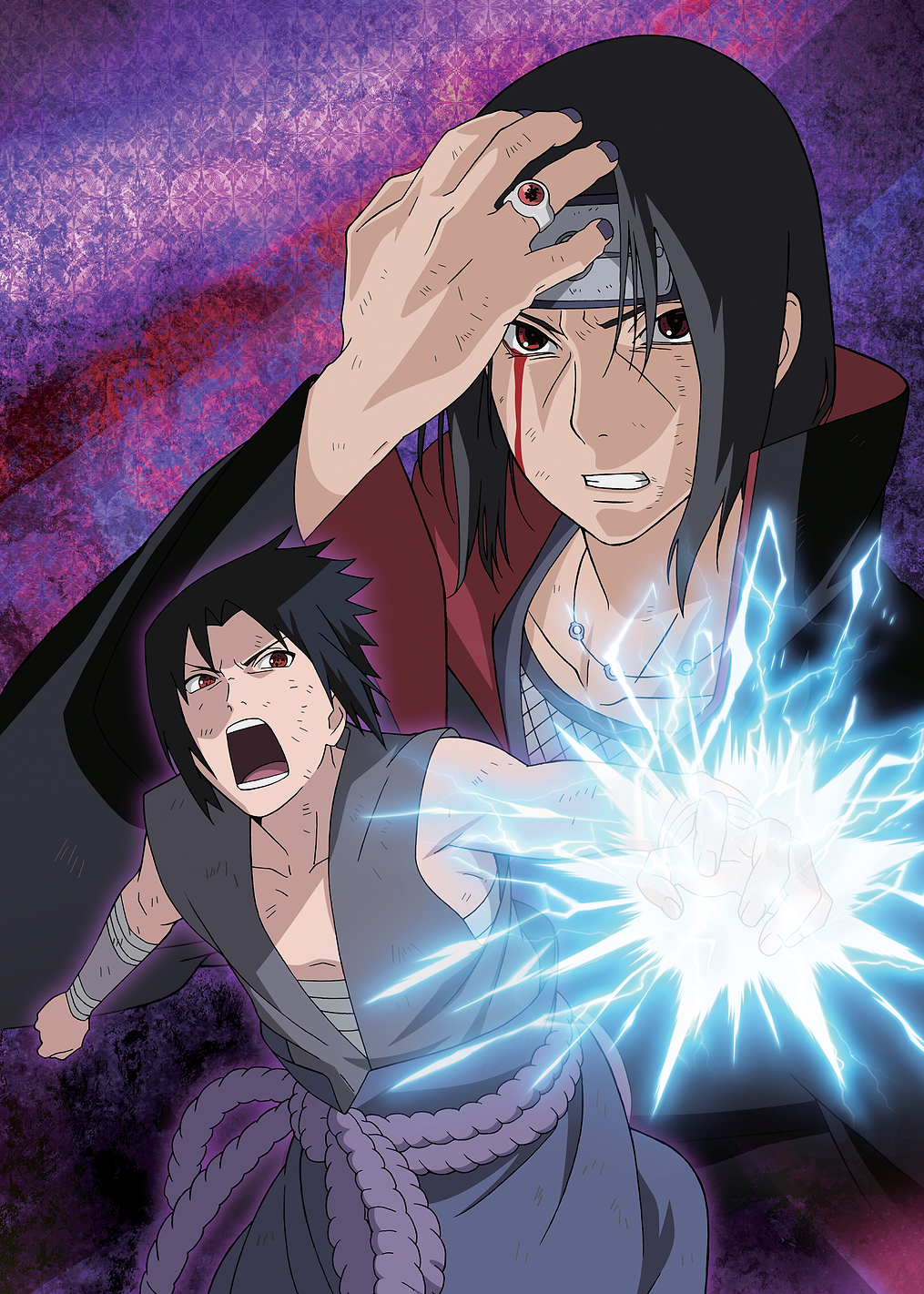 Sasuke and Itachi Uchiha: постер из коллекции NARUTO