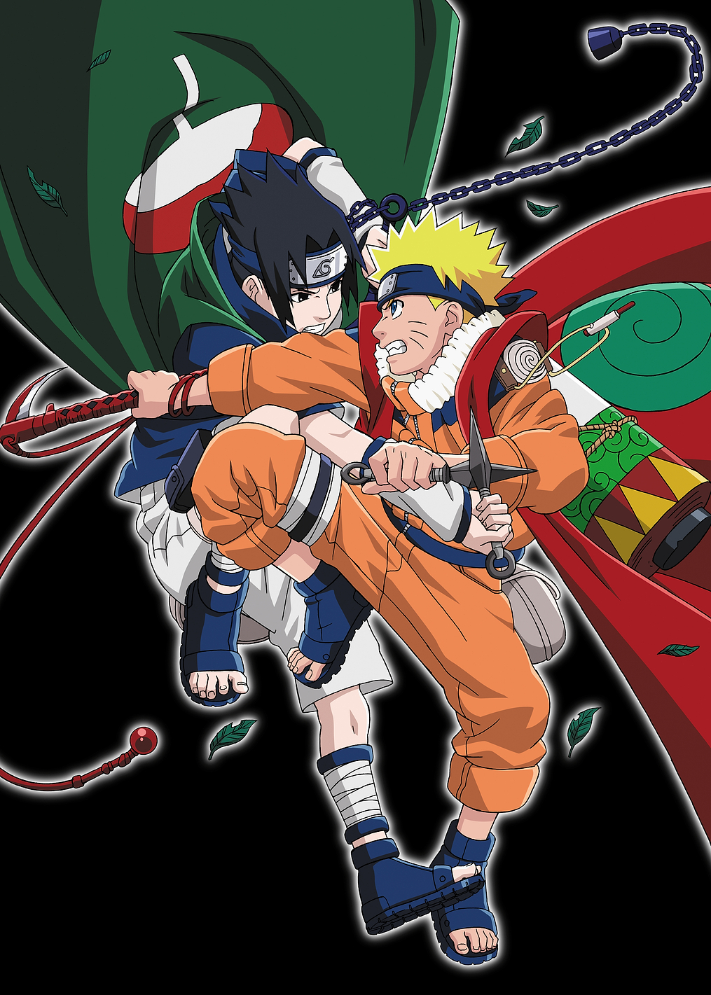 Naruto and Sasuke: постер из коллекции NARUTO