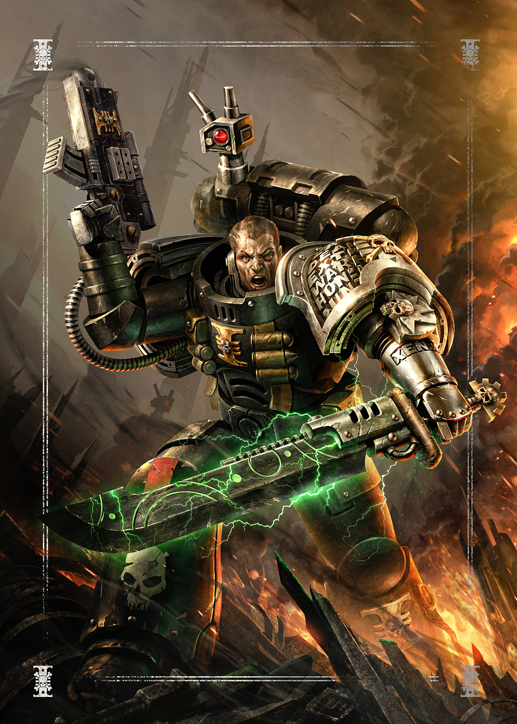 Deathwatch Veteran: постер из коллекции Warhammer
