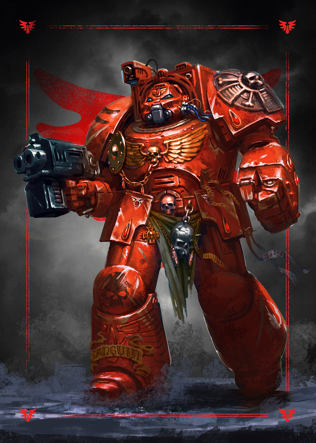 Blood Angels Terminator: постер из коллекции Warhammer