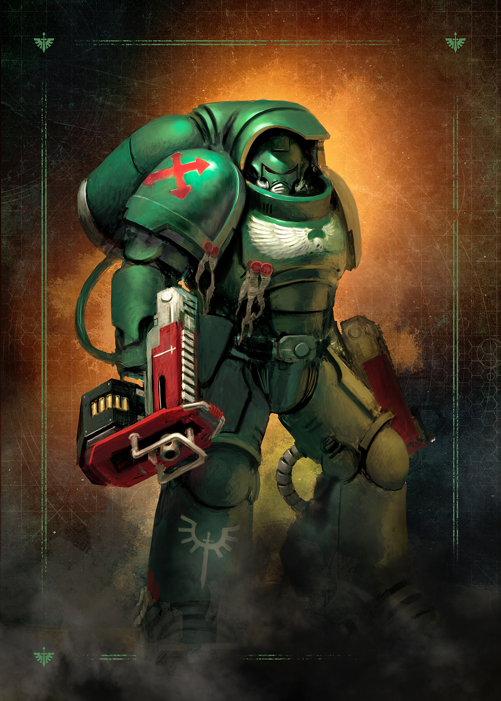 Dark Angels Inceptor: постер из коллекции Warhammer