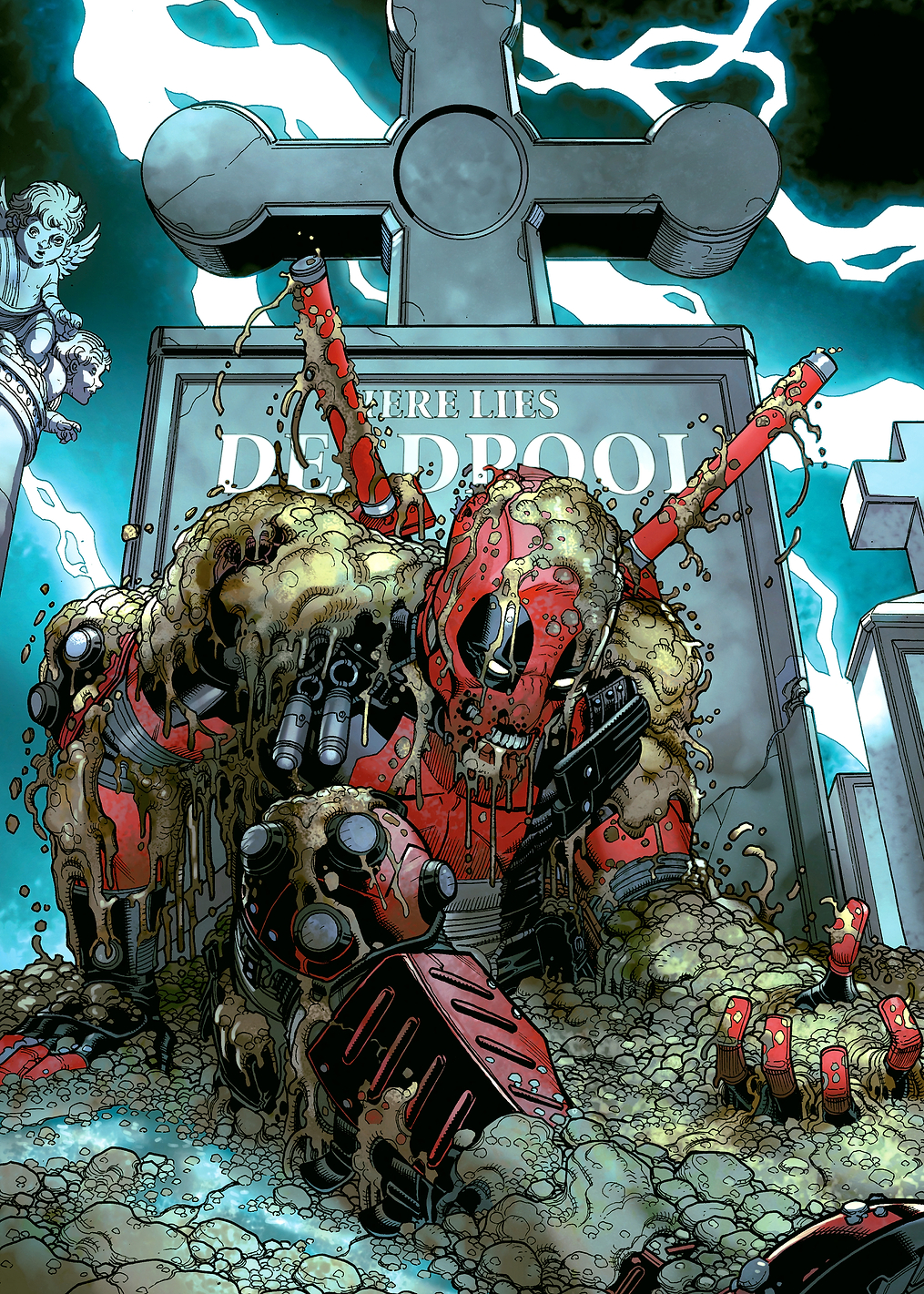 Deadpool Grave: постер из коллекции Marvel