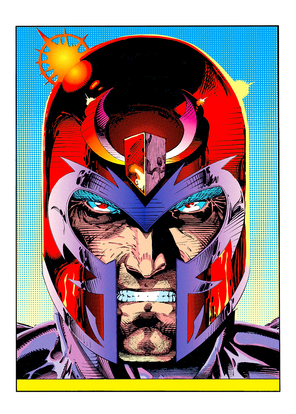 Magneto Head On: постер из коллекции Marvel