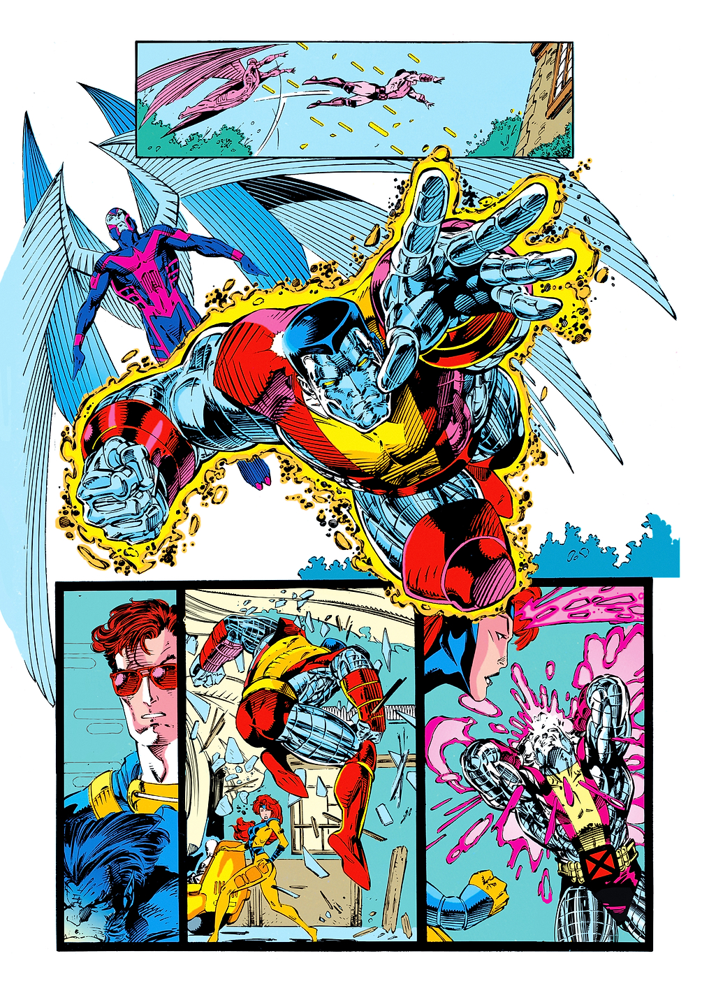 Colossus Multi Panel: постер из коллекции Marvel