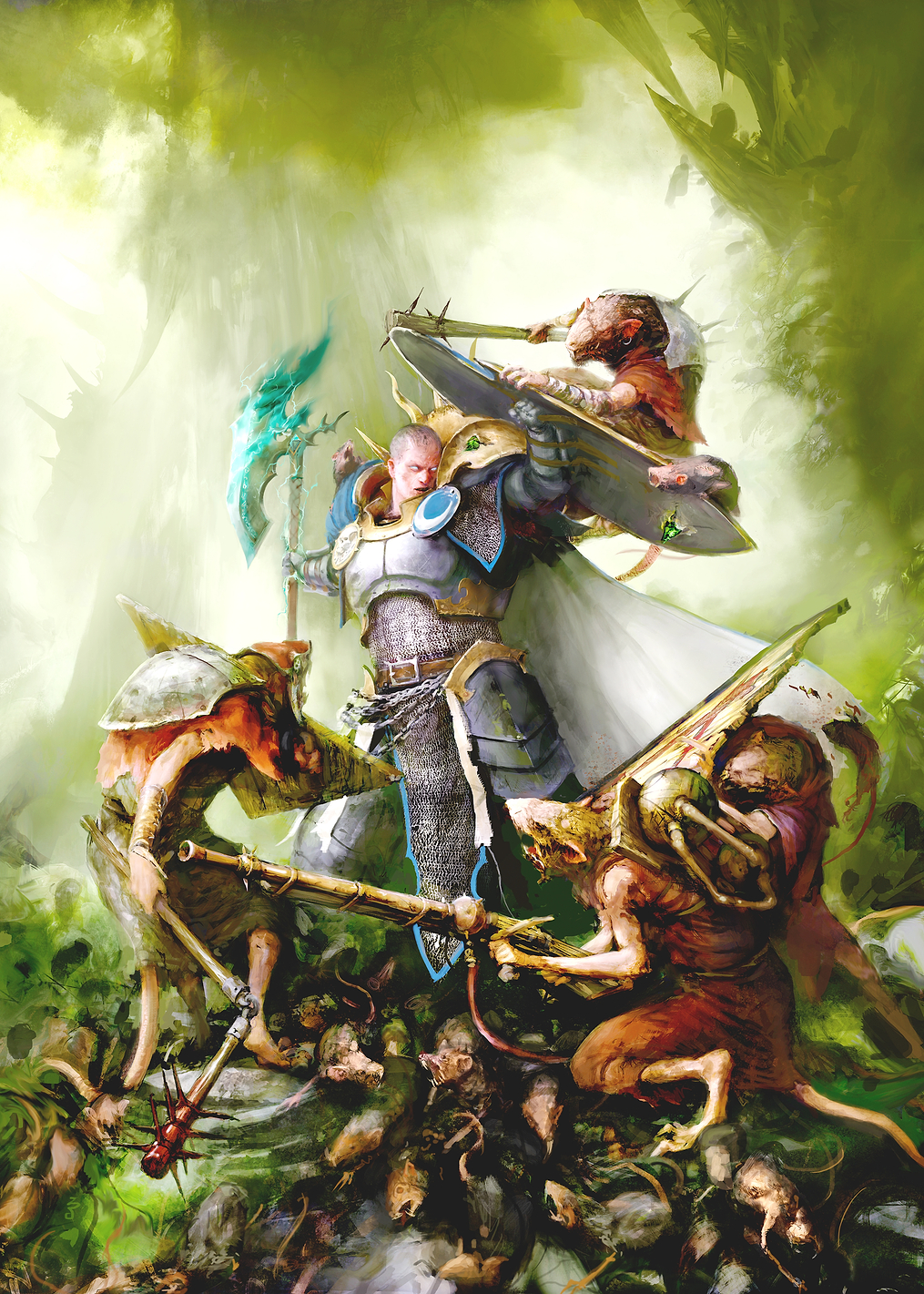 Reclusian Stormcast: постер из коллекции Warhammer