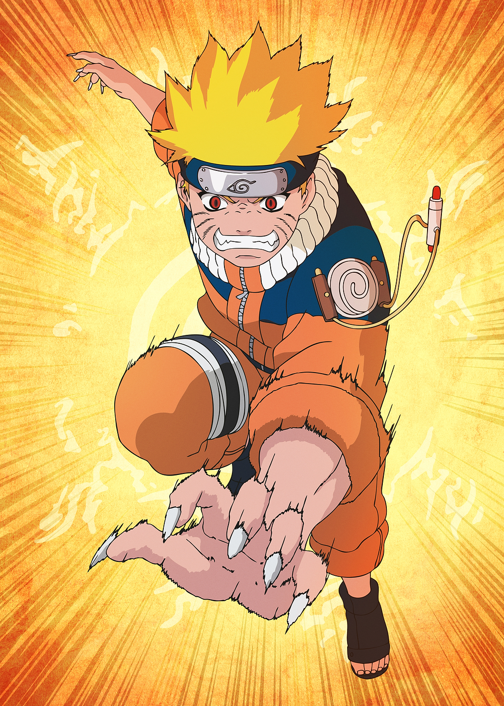 Naruto on Fire: постер из коллекции NARUTO