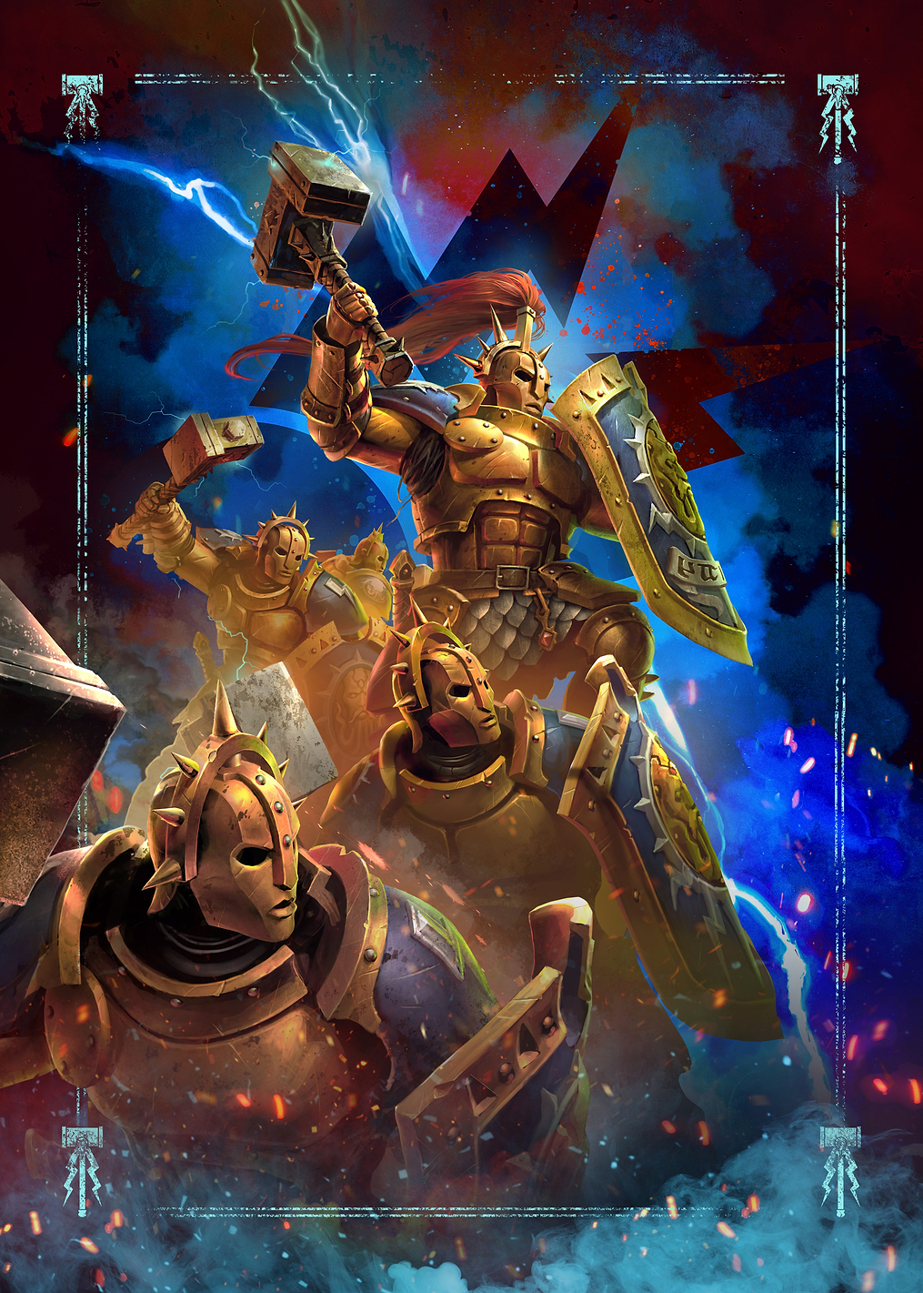 Stormcast Liberators: постер из коллекции Warhammer