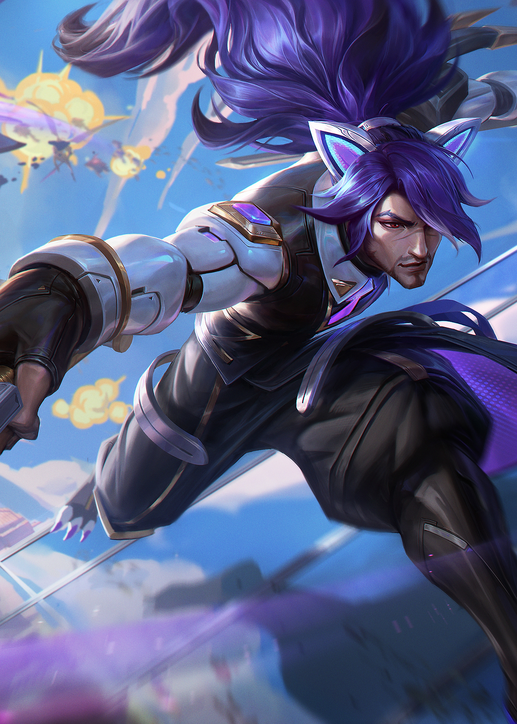 Battle Wolf Yasuo: постер из коллекции League of Legends