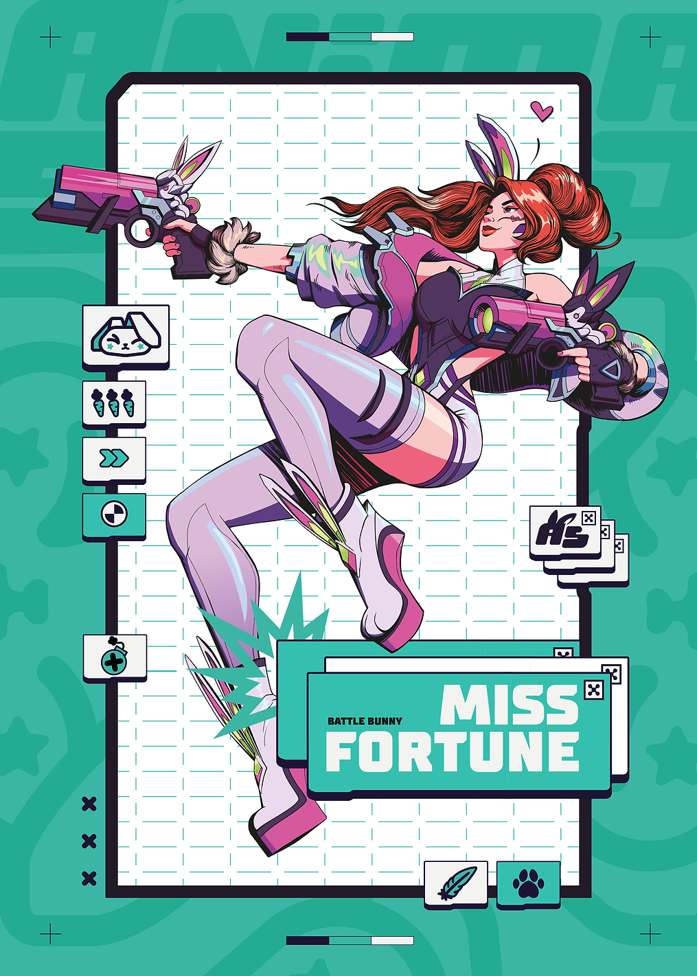 Battle Bunny Card: постер из коллекции League of Legends