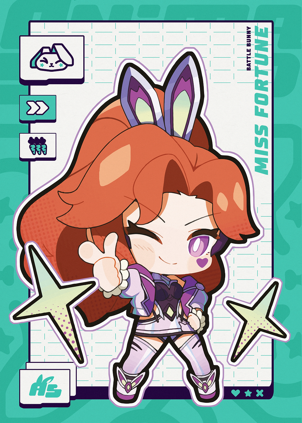 Chibi Miss Fortune: постер из коллекции League of Legends