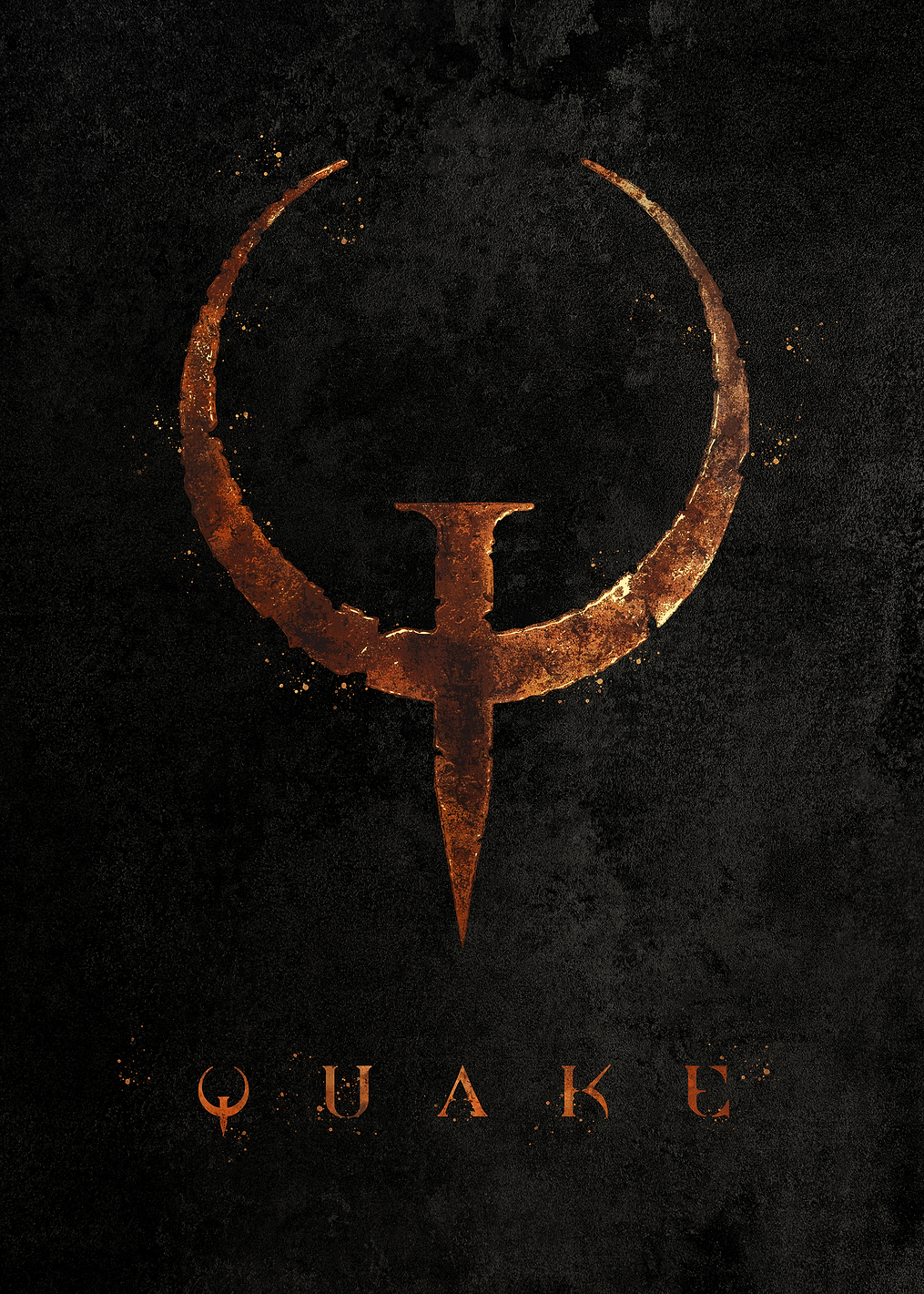 Quake Logo: постер из коллекции Quake