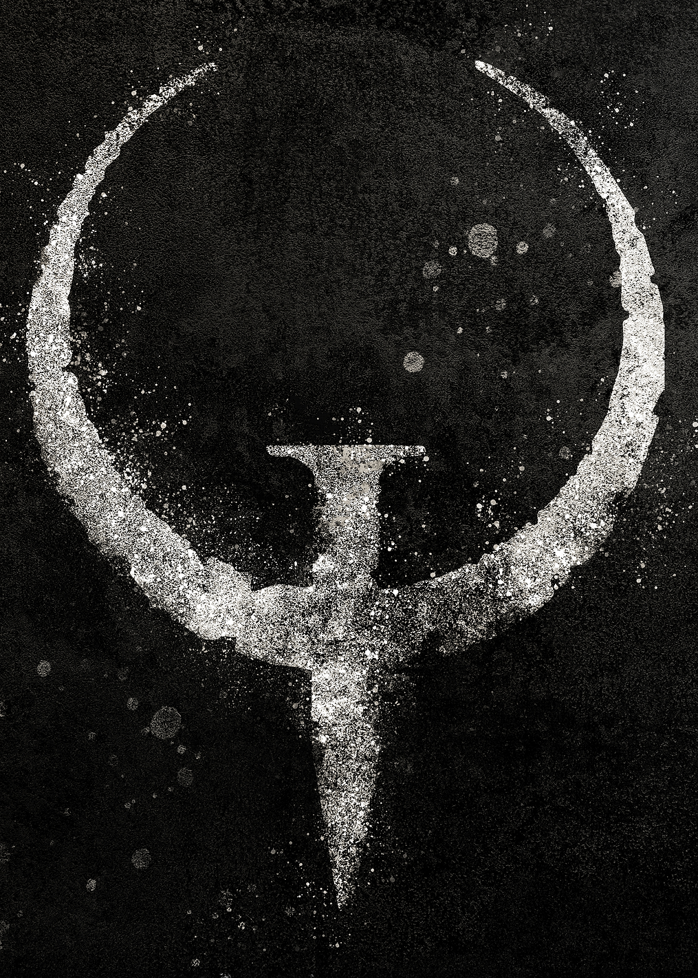 Quake Logo Horizontal: постер из коллекции Quake