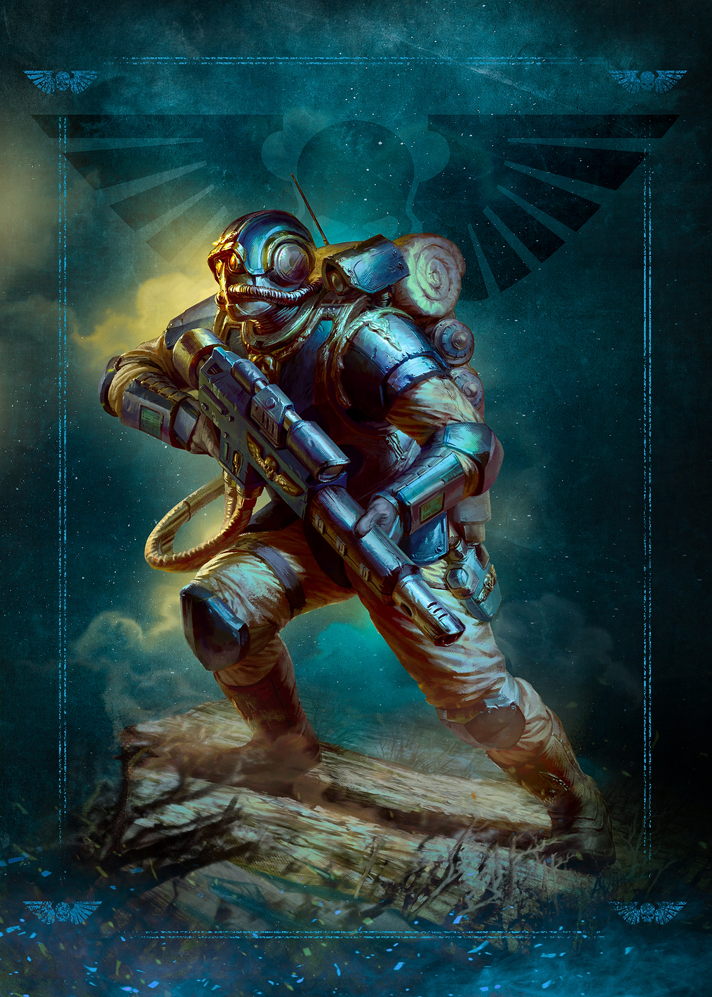 Tempestus Scion: постер из коллекции Warhammer