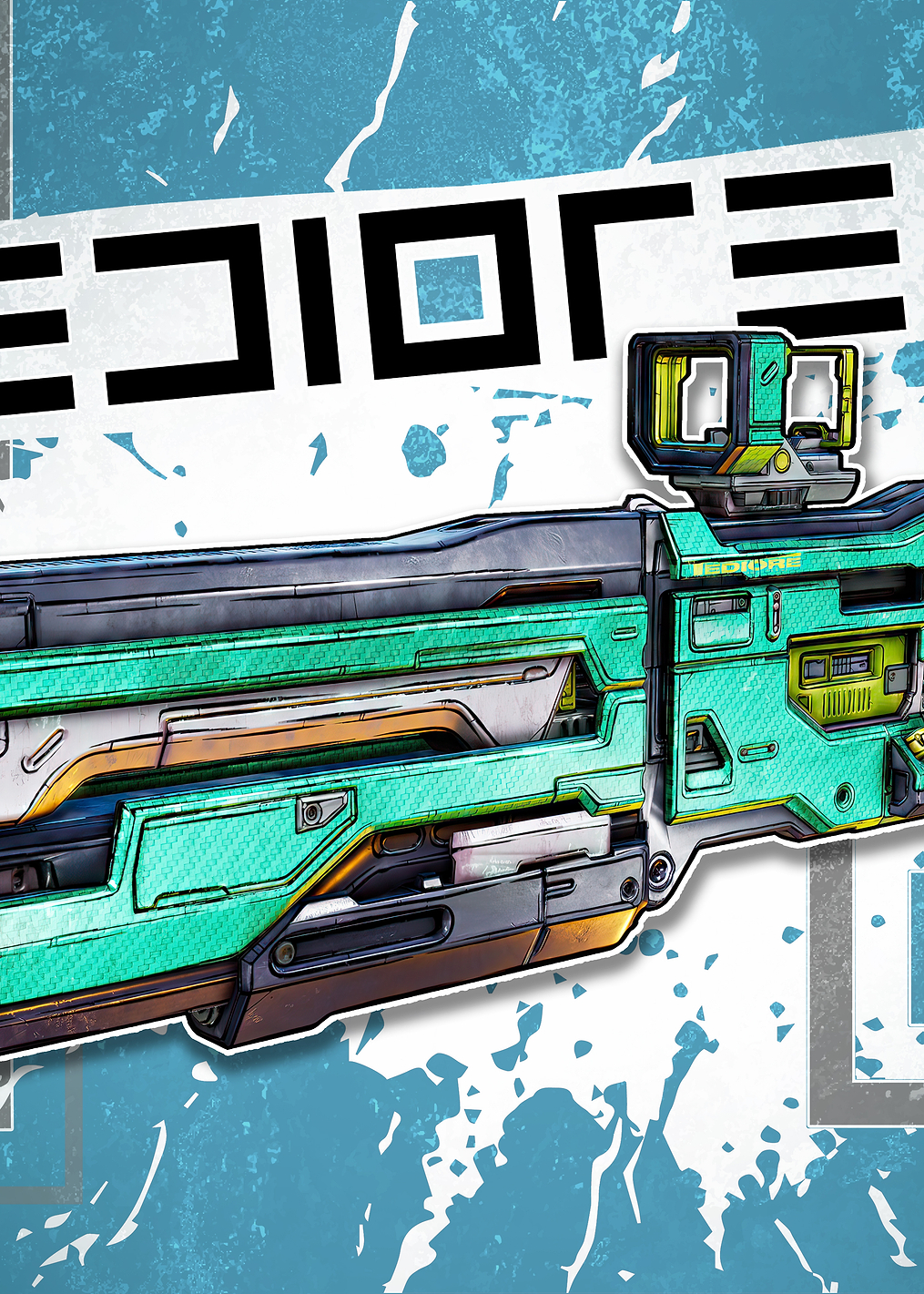 Tediore: постер из коллекции Borderlands