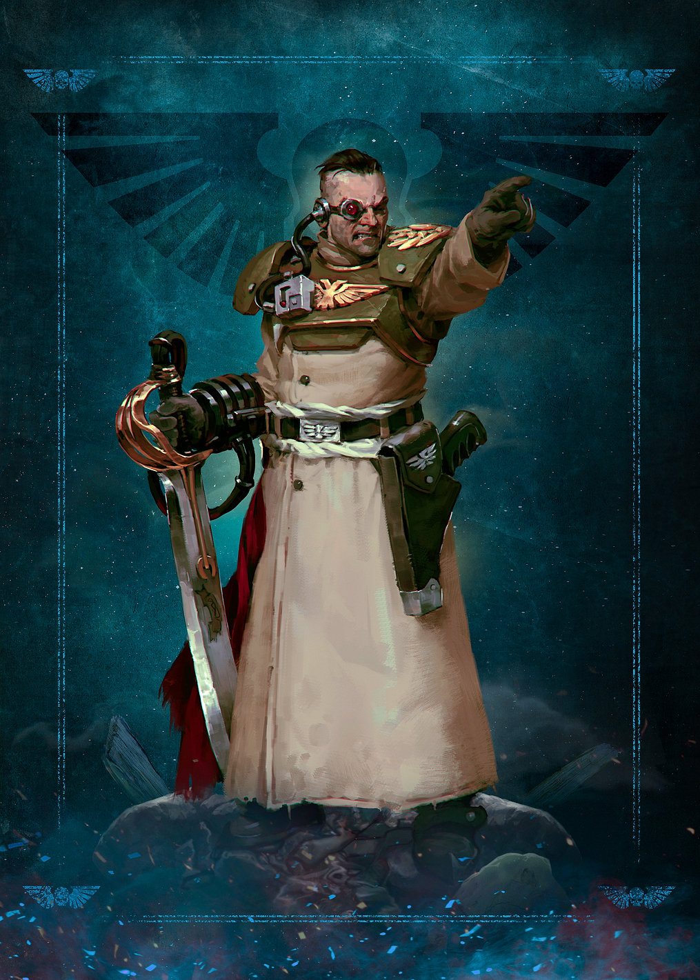 General Maelon Dhrost: постер из коллекции Warhammer