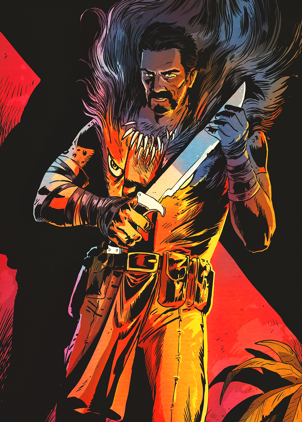 Kraven Sword Portrait: постер из коллекции Marvel