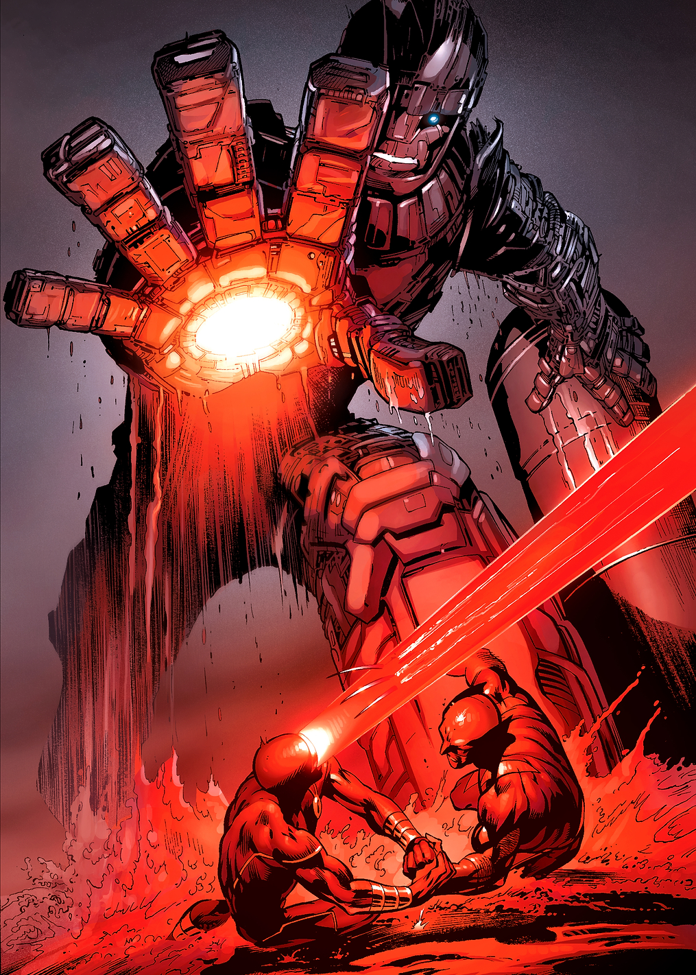 Cyclops Wolverine Sentinel: постер из коллекции Marvel
