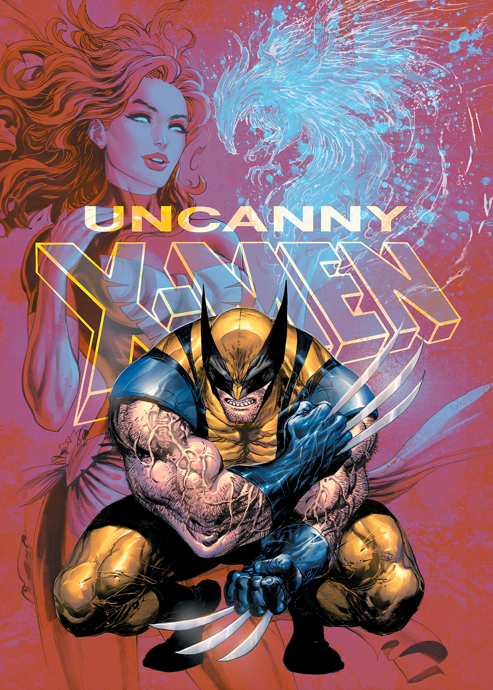 Uncanny Wolverine & Jean: постер из коллекции Marvel